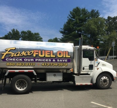 frasco fuel oil home heating supplier truck